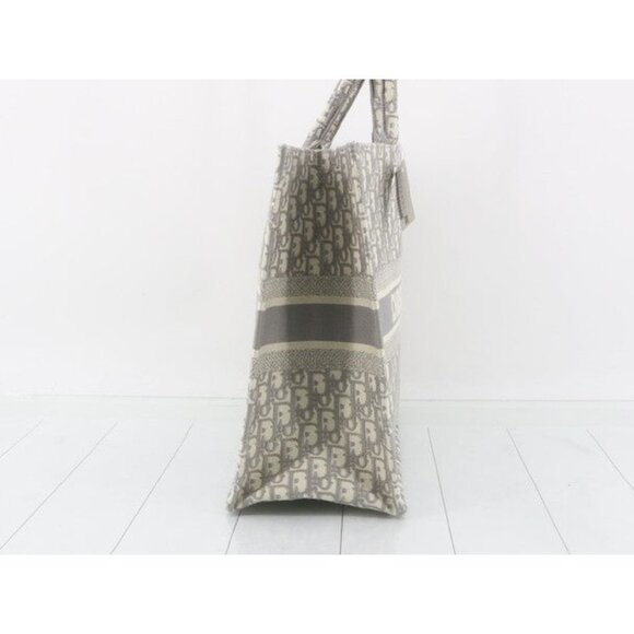 Christian Dior Oblique Canvas Book Tote Bag - Picture 4 of 10